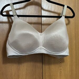 Cacique Light Beige Wireless Seamless Bra